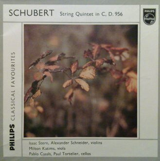 Franz Schubert : String Quintet In C, D.956 (LP)