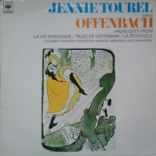 Jennie Tourel - Jacques Offenbach : Jennie Tourel Sings Offenbach (LP, Mono)