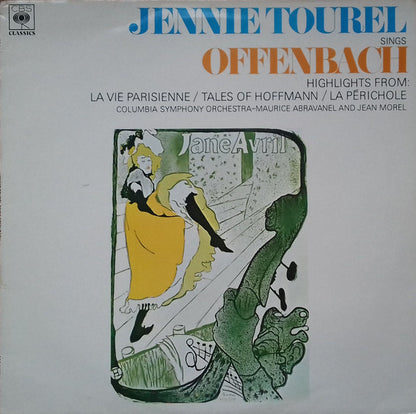 Jennie Tourel - Jacques Offenbach : Jennie Tourel Sings Offenbach (LP, Mono)