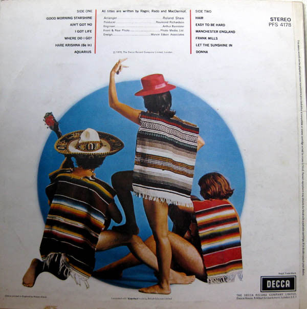 Edmundo Ros & His Orchestra : Hair Goes Latin (LP, Album)