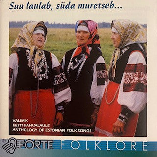 Various : Anthology Of Estonian Folk Songs (CD, Album, Comp)