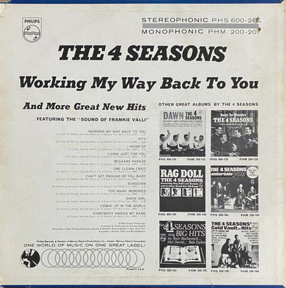 The Four Seasons : Working My Way Back To You (LP, Album)