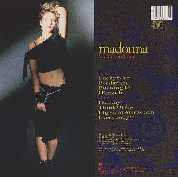 Madonna : The First Album (LP, Album, RE)