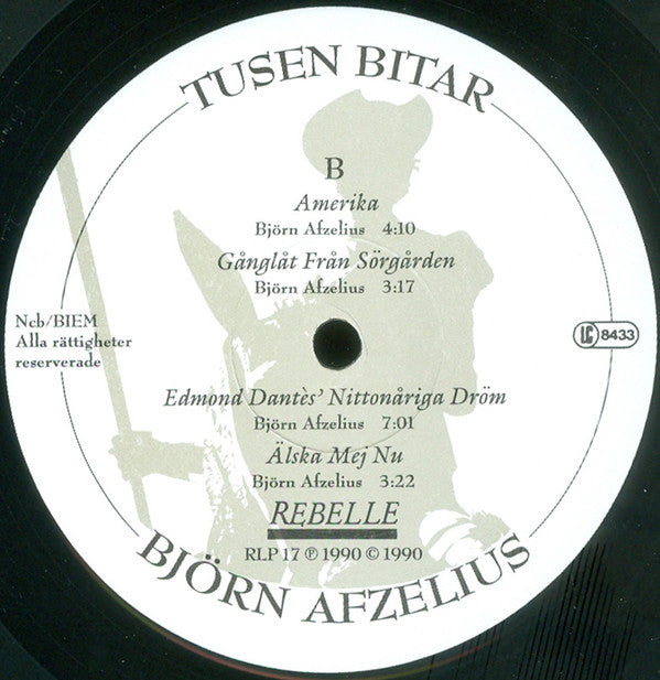 Björn Afzelius : Tusen Bitar (LP, Album)