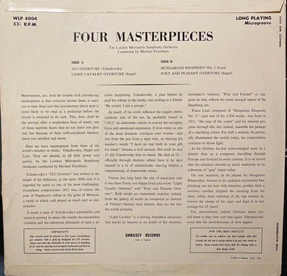 The London Metropolis Symphony Orchestra : 4 Masterpieces (LP)