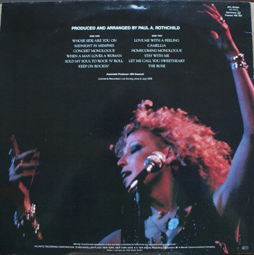 Bette Midler : The Rose (The Original Soundtrack Recording) (LP, Album, RE)