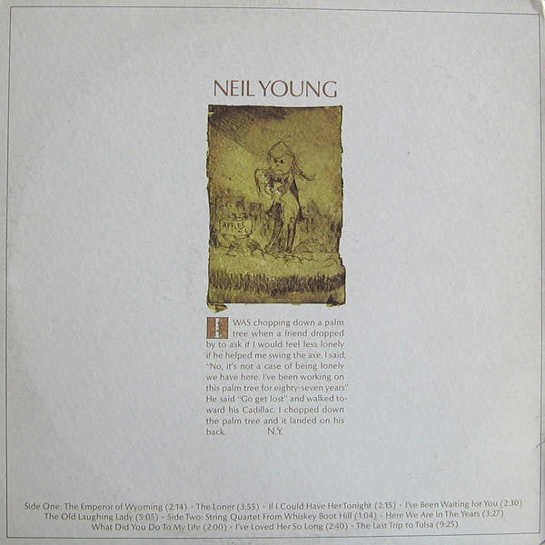 Neil Young : Neil Young (LP, Album, Gat)