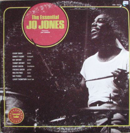 Jo Jones : The Essential Jo Jones (2xLP, Comp)