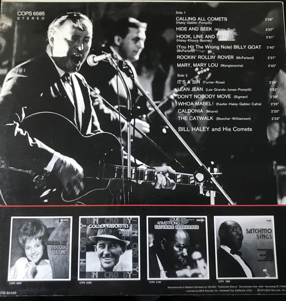 Bill Haley And His Comets : Calling All Comets (LP, Comp, blu)
