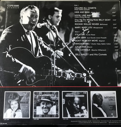 Bill Haley And His Comets : Calling All Comets (LP, Comp, blu)