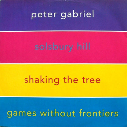 Peter Gabriel : Solsbury Hill / Shaking The Tree / Games Without Frontiers (12")