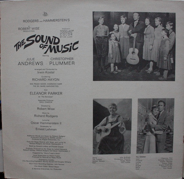 Various : The Sound Of Music (An Original Soundtrack Recording) (LP, Album, Gat)