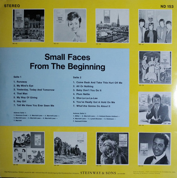 Small Faces : From The Beginning (LP, Comp)