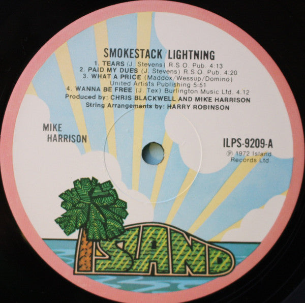 Mike Harrison (2) : Smokestack Lightning (LP, Album)