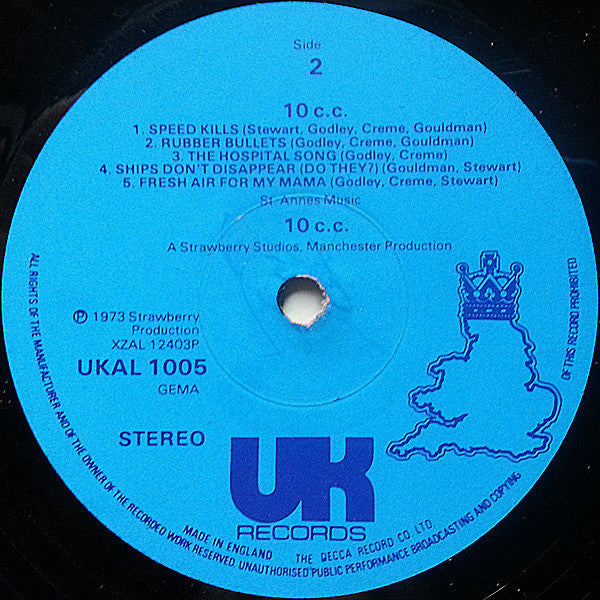 10cc : 10cc (LP, Album)