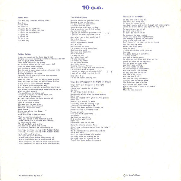 10cc : 10cc (LP, Album)