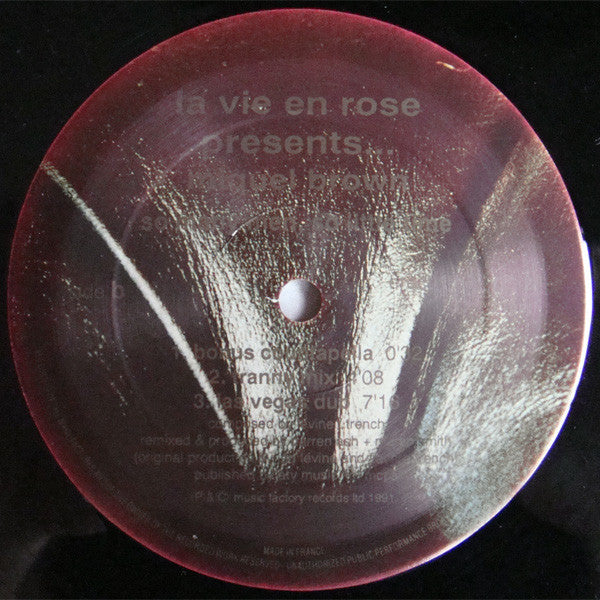 'La Vie En Rose' Presents Miquel Brown : So Many Men, So Little Time (12")