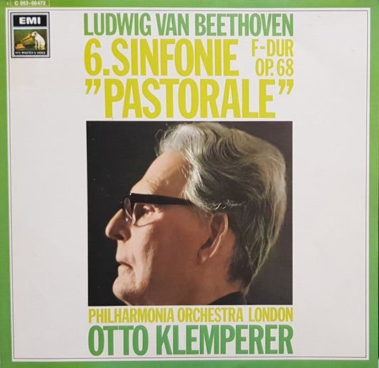 Ludwig van Beethoven, Philharmonia Orchestra, Otto Klemperer : 6. Sinfonie F-Dur, Op. 68 "Pastorale" (LP, Album, RE)