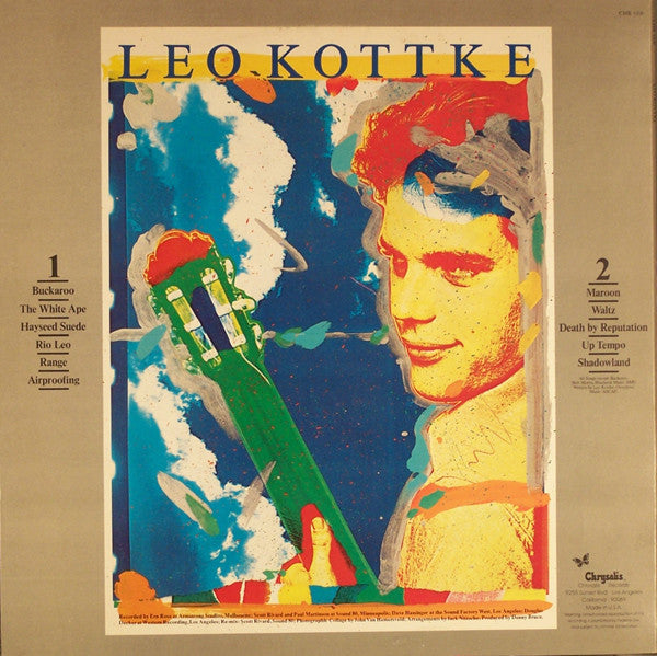 Leo Kottke : Leo Kottke (LP, Album)