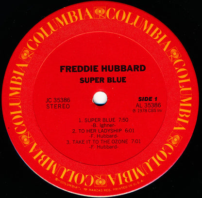 Freddie Hubbard : Super Blue (LP, Album, Ter)