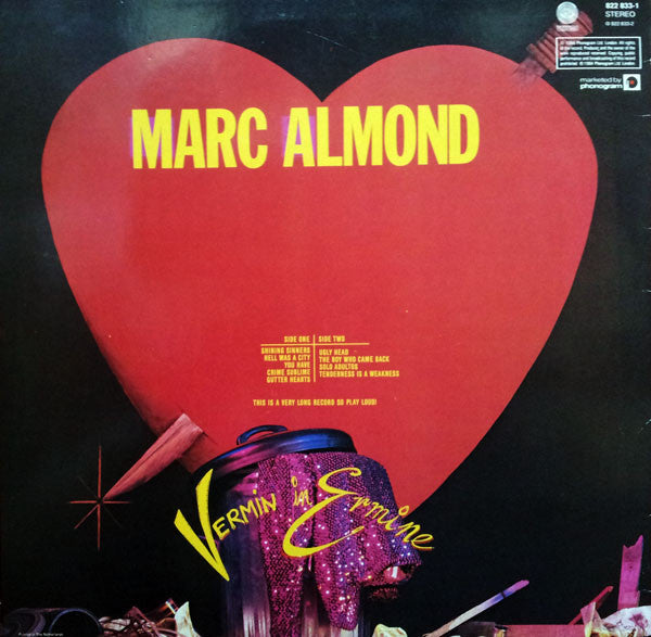 Marc Almond : Vermin In Ermine (LP, Album)