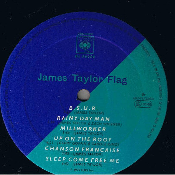 James Taylor (2) : Flag (LP, Album, Gat)