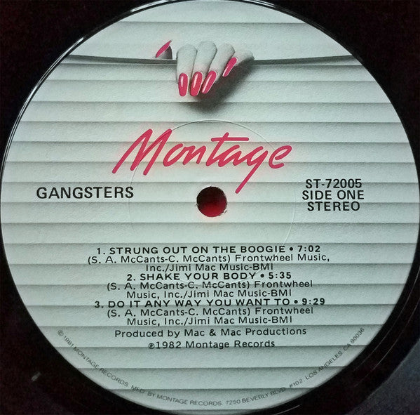 Chicago Gangsters : Gangsters (LP, Album)