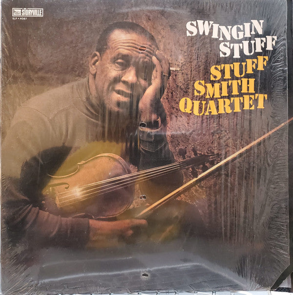 Stuff Smith Quartet : Swingin Stuff (LP, RE)