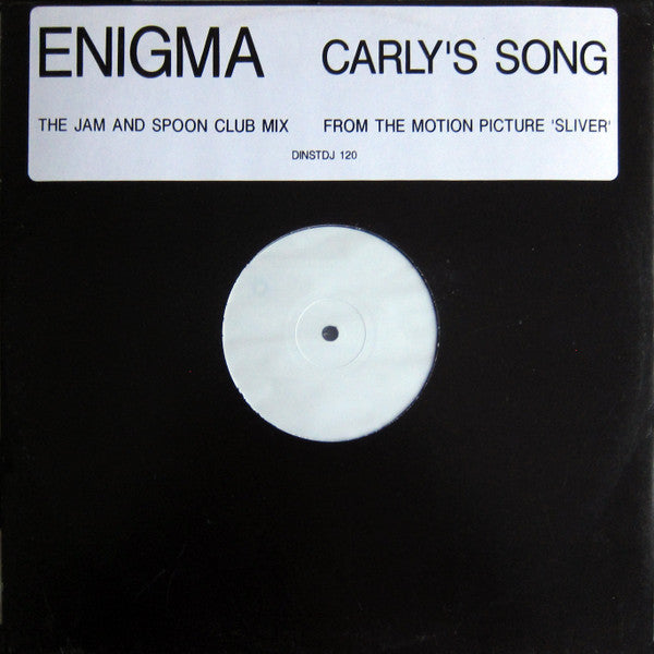 Enigma : Carly's Song (The Jam And Spoon Club Mix) (12", Promo, W/Lbl)