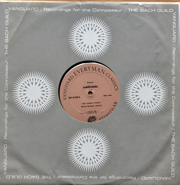 Edgard Varèse / Darius Milhaud / Arthur Honegger : Amériques / L'Homme Et Son Désir / Pacific 231 (LP, RP)