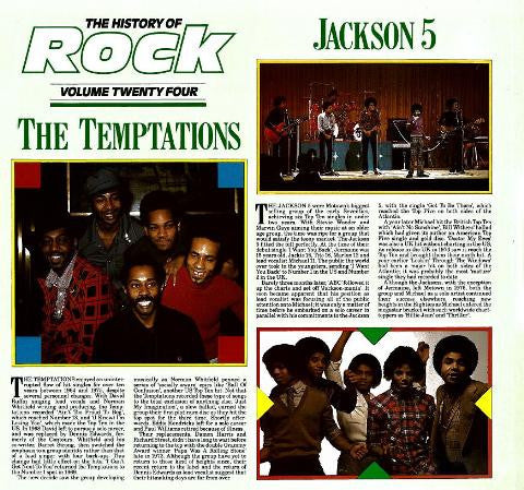 The Temptations / The Jackson 5 / Commodores / Marvin Gaye : The History Of Rock (Volume Twenty Four) (2xLP, Comp)