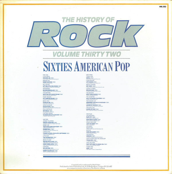 Various : The History Of Rock (Volume Thirty Two) (2xLP, Comp)