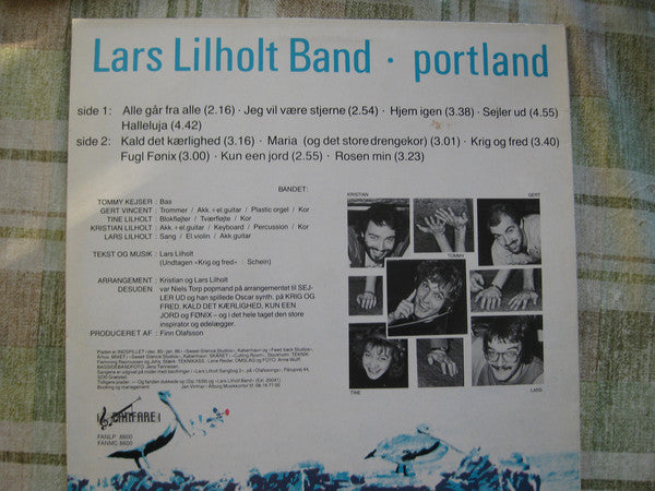 Lars Lilholt Band : Portland (LP, Album, RE)