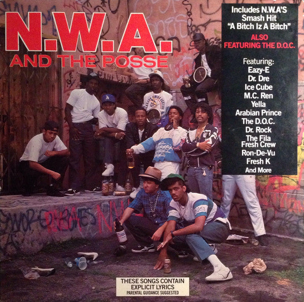 N.W.A. And The Posse : N.W.A. And The Posse (LP, Comp, RE)