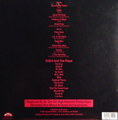 N.W.A. And The Posse : N.W.A. And The Posse (LP, Comp, RE)