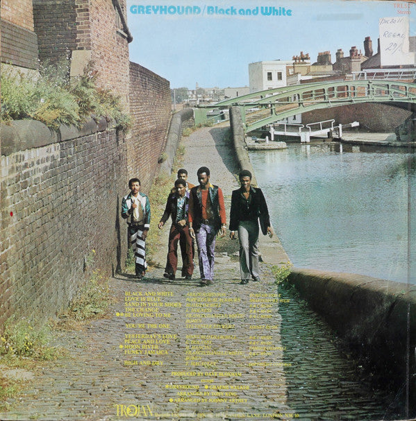 Greyhound (4) : Black And White (LP, Album)