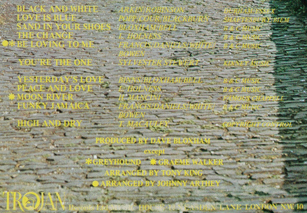 Greyhound (4) : Black And White (LP, Album)