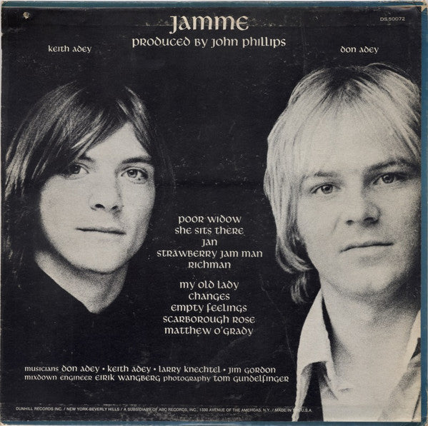 Jamme : Jamme (LP, Album)