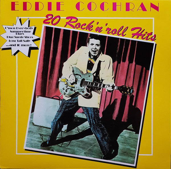 Eddie Cochran : 20 Rock 'n' Roll Hits (LP, Comp, Mono, RE)