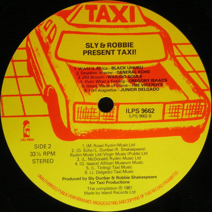 Sly & Robbie : Taxi (LP, Comp)
