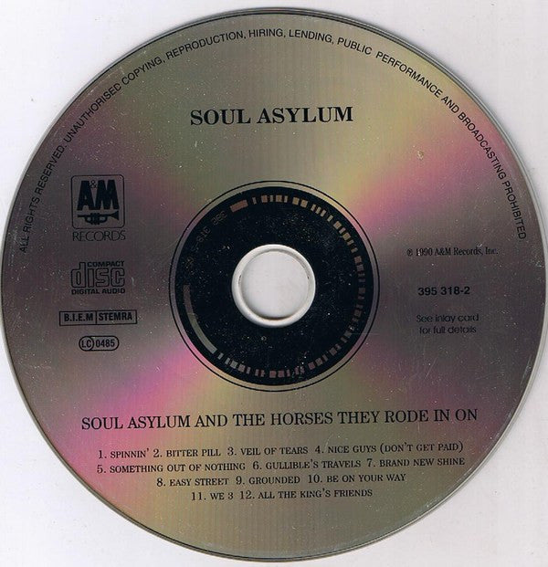 Soul Asylum (2) : And The Horse They Rode In On (CD, Album, RE)