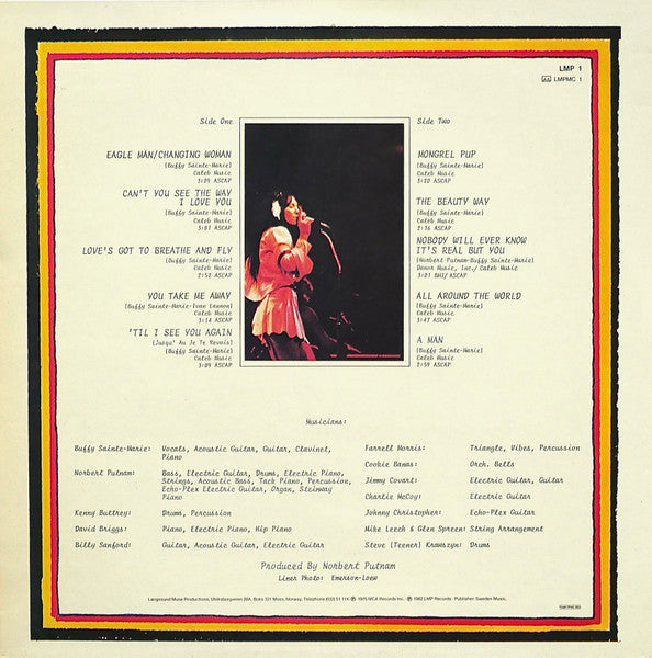 Buffy Sainte-Marie : Changing Woman (LP, Album, RE)