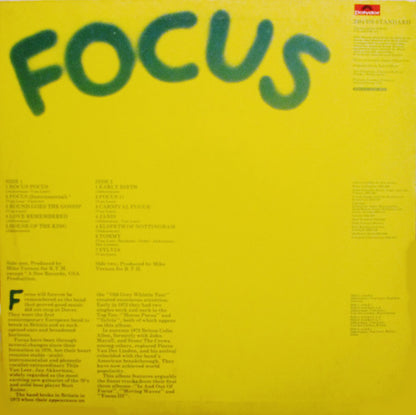 Focus (2) : Focus (LP, Comp)