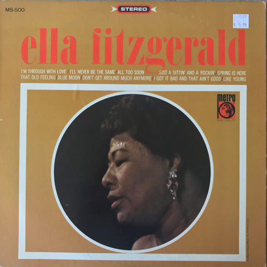 Ella Fitzgerald : Ella Fitzgerald (LP, Comp)