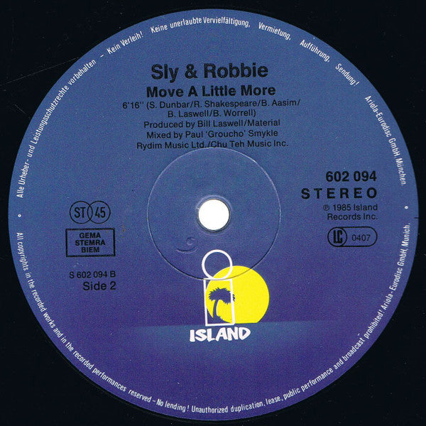 Sly & Robbie : Make 'Em Move (12", Maxi)