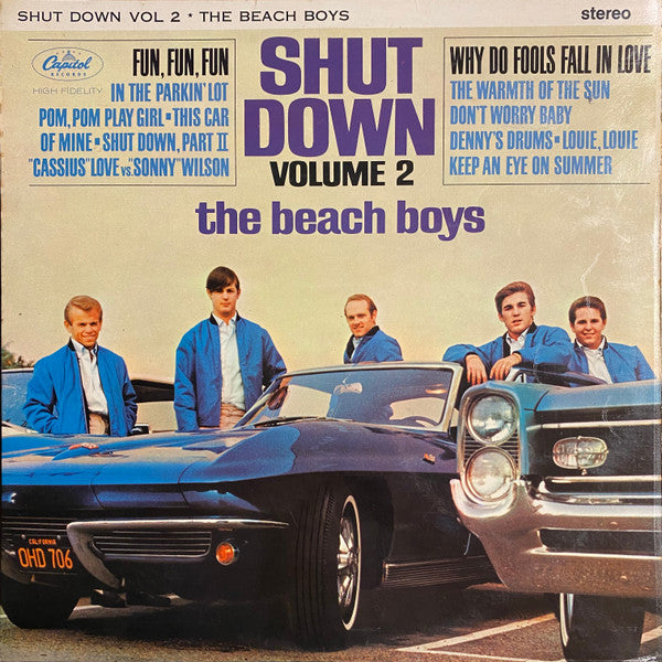 The Beach Boys : Shut Down Volume 2 (LP, Album)