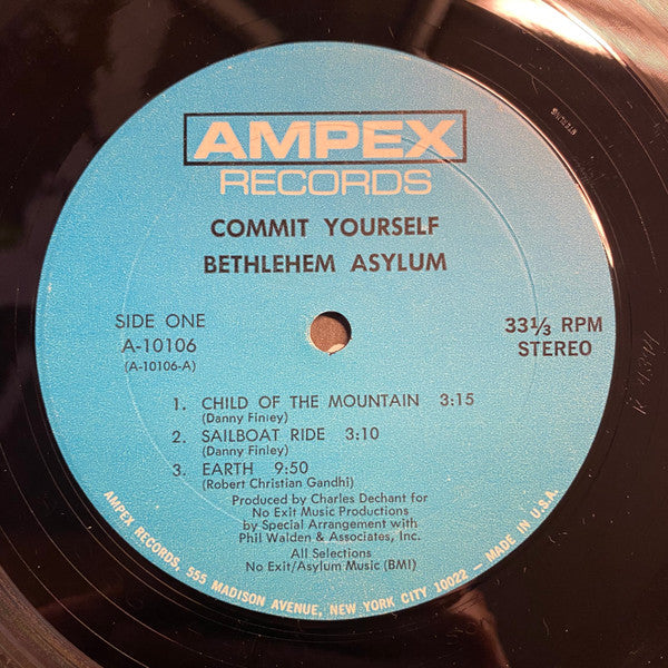 Bethlehem Asylum : Commit Yourself (LP, Album, Ame)