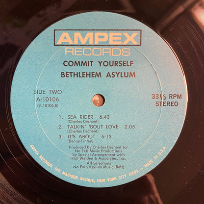 Bethlehem Asylum : Commit Yourself (LP, Album, Ame)