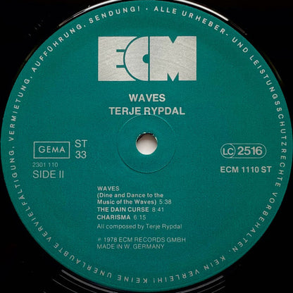 Terje Rypdal : Waves (LP, Album)