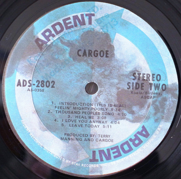 Cargoe : Cargoe (LP, Album, ARP)